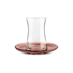 Karaca Juliet 12-teiliges Teeservice für 6 Personen, Braun