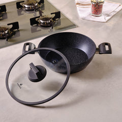 Karaca Aqua Granit Flaches Kochgeschirr 26 cm