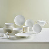 Karaca Fine Pearl Extra Chanak Gold Tafelservice für 12 Personen, 55-teilig