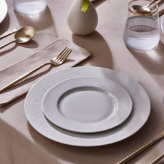 Karaca New Dome Tafelservice für 6 Personen, 24-teilig, Weiss