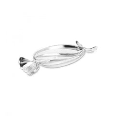Karaca Candy Dekorativer Servierteller aus Glas, 23,5 × 11,3 cm