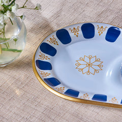 Karaca Belem Marineblau 12-teiliges Teeservice für 6 Personen