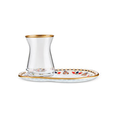 Karaca Tulip 12-teiliges Teeservice für 6 Personen