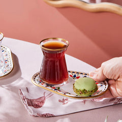 Karaca Tulip 12-teiliges Teeservice für 6 Personen