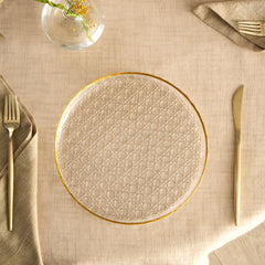 Karaca Rattan Gold – 7-teiliges Kuchenset (Gold)