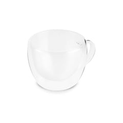 Karaca Olivia 6-teiliges Doppelwandiges Espresso- & Türkisches Kaffeetassen-Set | 80 ml – Klar