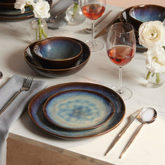 Karaca Leia Reaktiv Geschirrset, 24-teilig