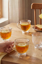 Karaca Hera Teegläser-Set für 6 Personen, 200 ml