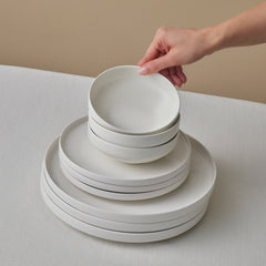 Karaca Stream Bone China Saturn Tafelservice für 4 Personen, 12-teilig