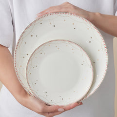Karaca Elegance Bone Festival Tafelservice für 6 Personen, 24-teilig