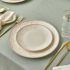 Karaca Elegance Bone Festival Tafelservice für 6 Personen, 24-teilig