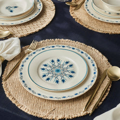 Karaca Forever Bone China İznik Tafelservice für 6 Personen – 24-teilig