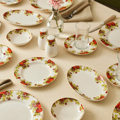 Karaca Elegance Bone Montebello Tafelservice für 8 Personen, 60-teilig