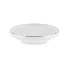 Karaca Stream Bone Aris Gold Tafelservice für 12 Personen, 53-teilig