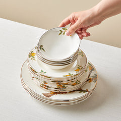 Elegance Bone Samira Tafelservice für 6 Personen, 24-teilig