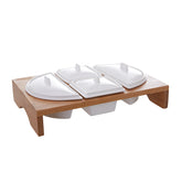 Karaca, Schale mit Deckel und Halter