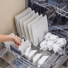 Karaca Stream Pure Perfect Weiss 32-Teiliges 6-Personen Frühstücksset Quadrat