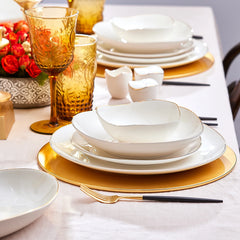 Service de table Karaca Middle Streamline 56 pièces pour 12 personnes