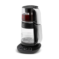 KARACA CAYSEVER Sprechende elektrische Teekanne aus Chrome Glas