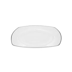 Karaca Adelia 24-piece porcelain tableware set for 6 people platinum, round
