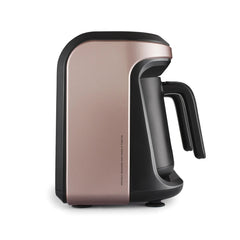 Karaca Hatır Hüps Düet Türkische Kaffeemaschine mit Milchfunktion, 1400 W, Roségold