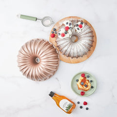 Karaca Cake Pro Geschnittene Gusskuchenform Roségold
