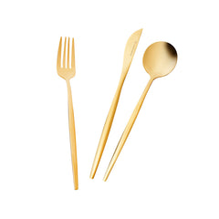 Karaca Orion Shiny Gold 30-teiliges Besteckset für 6 Personen
