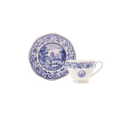 Karaca Blue Odyssey – 6-teiliger Kaffeetassen-Satz (80 ml) in stilvollem Blau