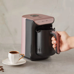 Karaca Hatır Türkische Kaffeemaschine mit Röstfunktion Rosenbeere