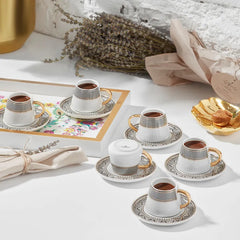 Karaca Globe Espressotassen-Set für 6 Personen