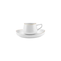 Karaca Hole Porzellan Kaffeetasse Set für 6 Personen 90ml