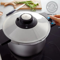 Karaca Quick & Safe Schnellkochtopf-Set 4 + 6 Liter, 4-teilig