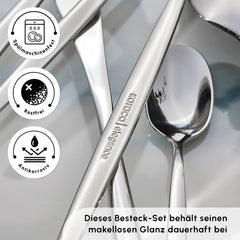 Karaca Lizbon Besteck-Set für 12 Personen, 60-teilig