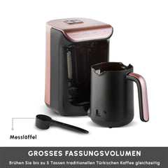 Karaca Hatır Türkische Kaffeemaschine mit Röstfunktion Rosenbeere