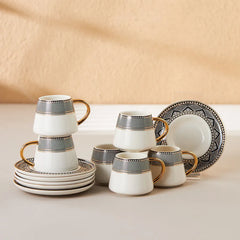 Karaca Globe coffee service for 6 people