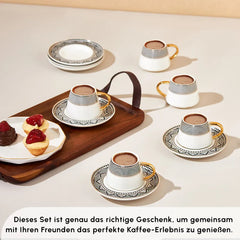 Karaca Globe Espressotassen-Set für 6 Personen