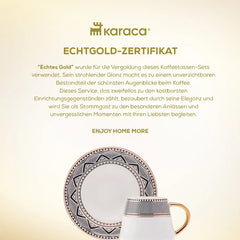 Karaca Globe Espressotassen-Set für 6 Personen
