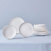 Karaca Streamline New Saturn Gold – 12 Teilig Bone China Dinner Set für 4 Personen