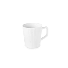 Karaca Vini Kaffeebecher Weiss aus Steinzeug, 520 ml