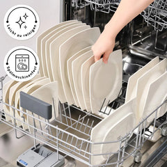 Karaca Square Bone Jamie White 52-Teiliges 12-Personen Geschirrset