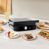 Karaca Toastmaster Inox Kontaktgrill & Sandwich-Toaster, 2000 W