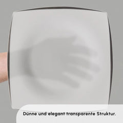 Karaca Fine Pearl New Agate Platin Geschirrset für 12 Personen, 58-teilig