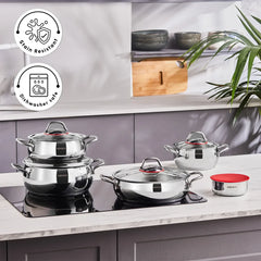 Karaca Emirgan XL Kochtopfset, 10-teilig