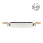 Karaca Swiss Crystal 20 cm Tiefe Bratpfanne – Creamy | Induktion