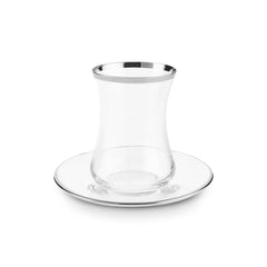 Karaca Sydney Platin 12-teiliges Teeservice für 6 Personen