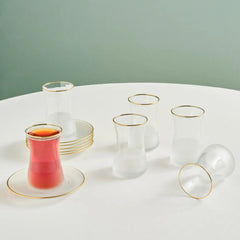 Karaca Jasmine Tee Set für 6 Personen, 12-teilig