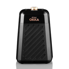 OKKA Rich Spin Pro OK0026, Türkische Kaffeemaschine, Schwarz-Kupfer