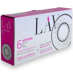 LAV Artemis ART269F – 6-teiliges Teeglasunterteller-Set