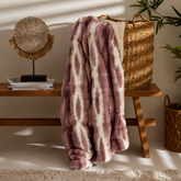 Karaca Rabbit Powder Sherpa TV-Decke Puderrosa, 130 × 150 cm
