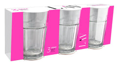 LAV Aras – 3-teiliges Trinkgläser-Set, 365 ml